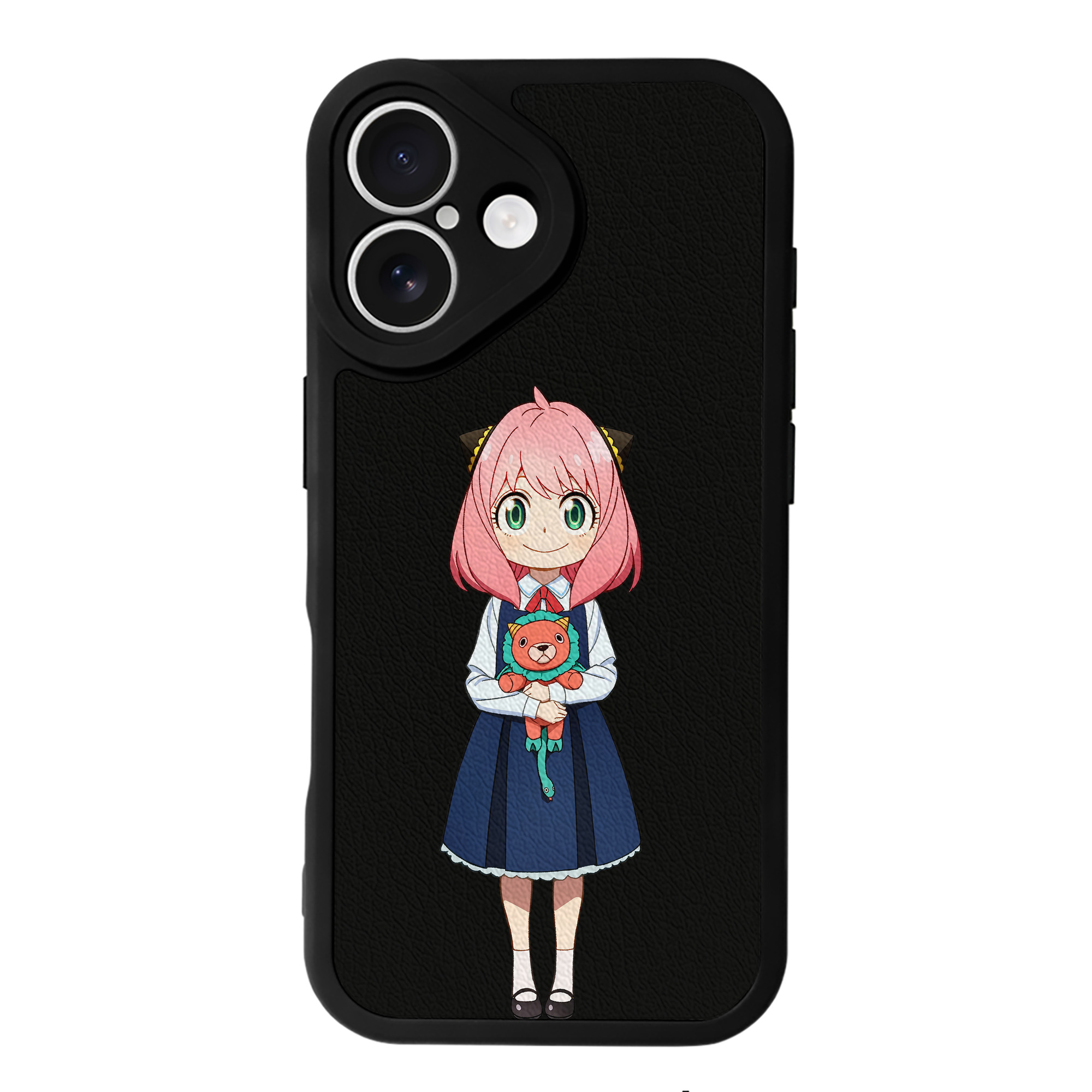 （画像用） SPY×FAMILY间谍家家酒 【iPhone 16シリーズ対応】シリコンスマホケース（レザー調） 材質：シリコン